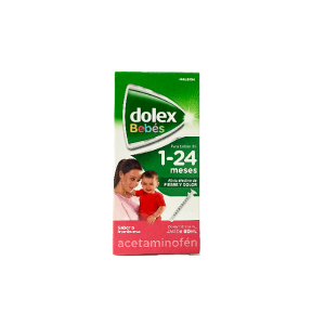 DOLEX BEBE 1-24 JARABE FRASCO X 60 ML